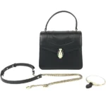 ブルガリ セルペンティフォーエバー ハンドバッグ レザー