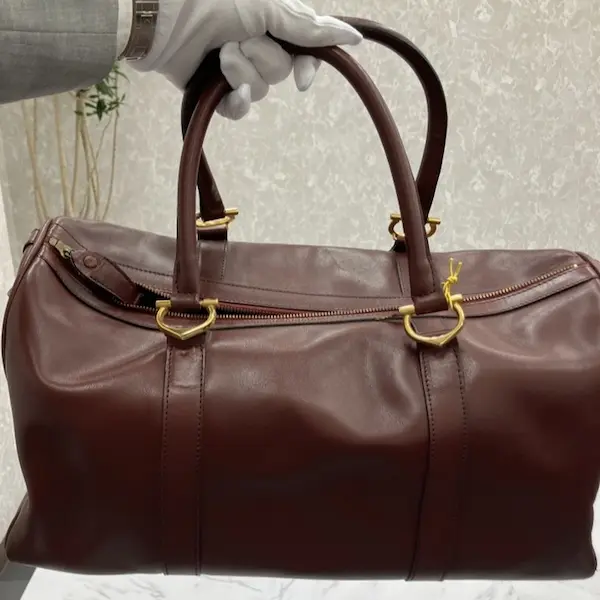 カルティエ　マストライン　ボストンバッグ