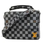 ルイ・ヴィトン ダミエディストーテッド フラップソフトトランクメッセンジャー ショルダーバッグ N50032