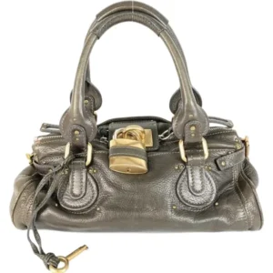 クロエ パディントン ハンドバッグ レザー