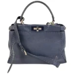 フェンディ レセリア ピーカブー ハンドバッグ レザー