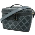 シャネル マトラッセ バニティバッグ カーフスキン