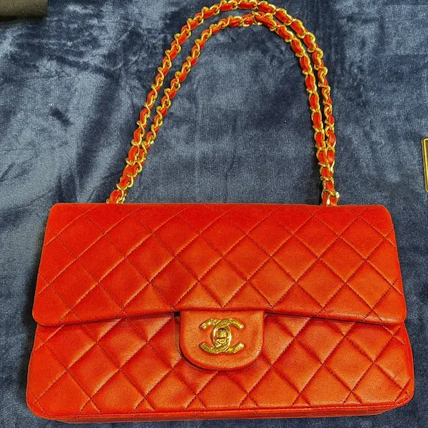 シャネル　マトラッセ　チェーンショルダーバッグ