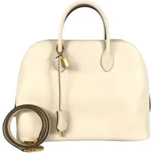 エルメス ボリード31 ハンドバッグ レザー U刻印 ゴールド金具