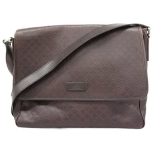 グッチ ディアマンテ ショルダーバッグ レザー