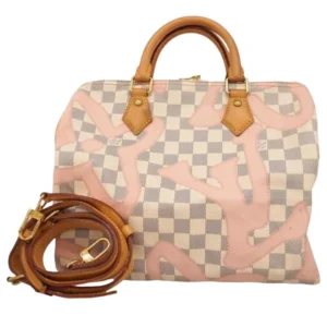 ルイ・ヴィトン ダミエアズールタヒチ スピーディバンドリエール30 ハンドバッグ N41052