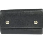 エルメス エチュイクレ4 キーケース レザー □K刻印 シルバー金具