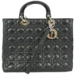 ディオール カナージュ レディディオール ハンドバッグ レザー