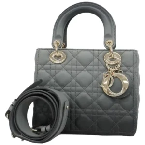 ディオール カナージュ レディディオール ハンドバッグ レザー