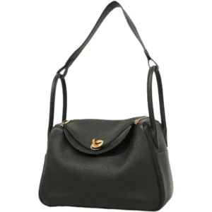 エルメス リンディ26 ショルダーバッグ レザー B刻印 ゴールド金具