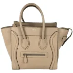 セリーヌ ラゲージマイクロ ハンドバッグ レザー