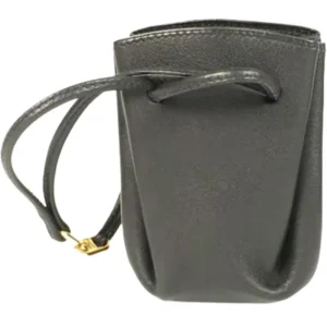 エルメス ヴェスパポーチ ポーチ レザー □B刻印 ゴールド金具