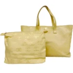 シャネル ワイルドステッチ トートバッグ カーフスキン