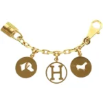 エルメス アミュレット4ブルロック チャーム GP