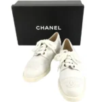 シャネル スニーカー レザー