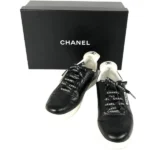 シャネル スニーカー レザー