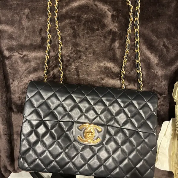 シャネル　デカマトラッセ　ショルダーバッグ