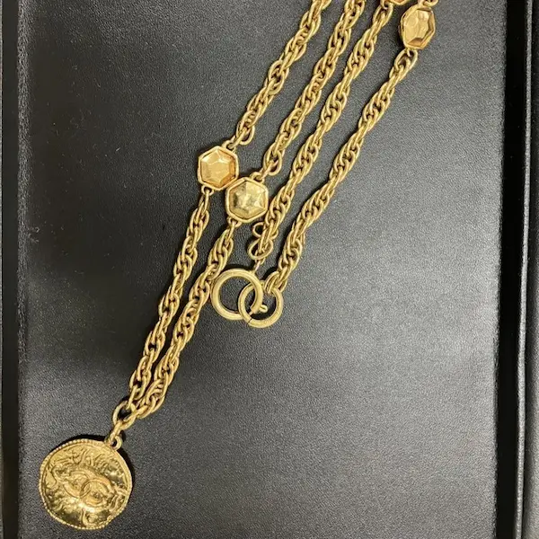 シャネル　チェーンネックレス