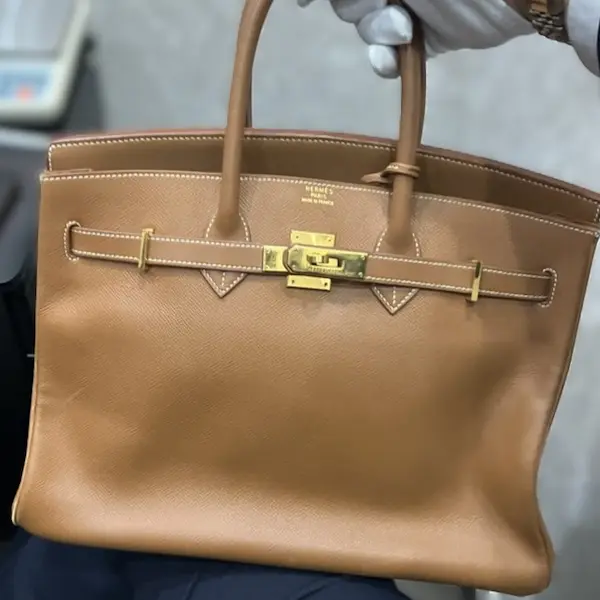 エルメス　バーキン35　クシュベル　ハンドバッグ