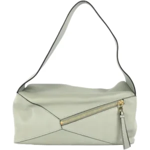 ロエベ アナグラム パズルミディアム ショルダーバッグ レザー