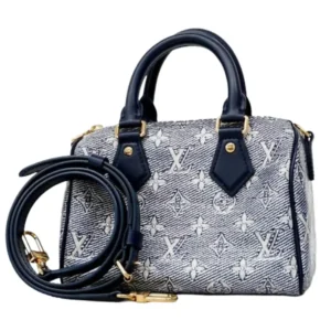 ルイ・ヴィトン モノグラムラミネーテッドジャガード スピーディバンドリエール20 ハンドバッグ M23069 