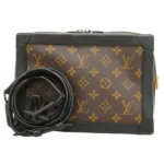 ルイ・ヴィトン モノグラムマカサー ソフトトランク ショルダーバッグ M44427 