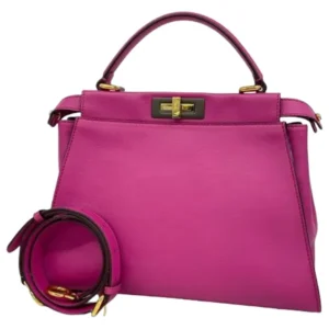 フェンディ ピーカブー ハンドバッグ レザー