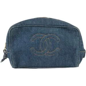 シャネル ポーチ デニム