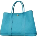 エルメス ガーデンパーティTPM トートバッグ レザー D刻印 シルバー金具