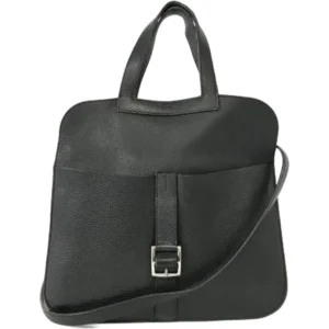 エルメス アルザン31 ショルダーバッグ レザー シルバー金具