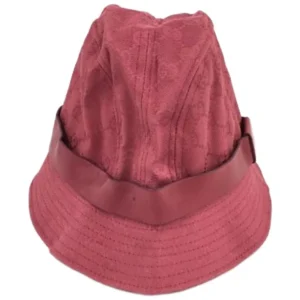 グッチ GGキャンバス ハット キャンバス レザー