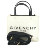 ジバンシィ ミニバーティカル ハンドバッグ キャンバス