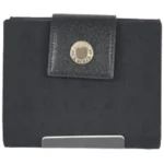 ブルガリ ロゴマニア 財布 キャンバス レザー