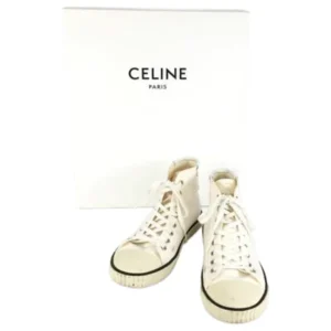 セリーヌ スニーカー キャンバス