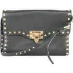 ヴァレンティノ ロックスタッズ ショルダーバッグ レザー