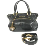 ミュウミュウ ハンドバッグ レザー