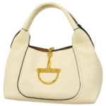 グッチ ソフトビット ハンドバッグ レザー