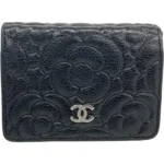 シャネル カメリア 財布 キャビアスキン