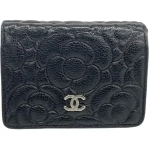 シャネル カメリア 財布 キャビアスキン