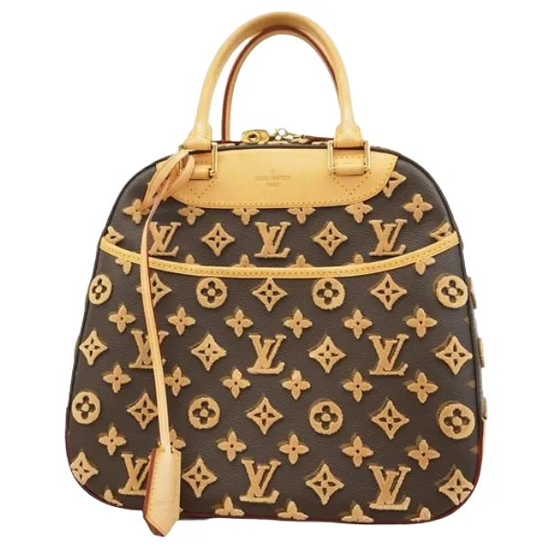 ルイ・ヴィトン モノグラムタフタージュ 3Dドーヴィルキューブ ハンドバッグ M40921