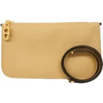 エルメス ジップアンゴートゥーゴーシェーヌダンクル ポーチ レザー K刻印 ゴールド金具