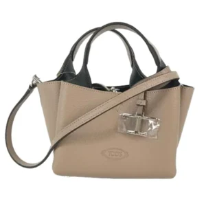 トッズ Tタイムレス ハンドバッグ レザー