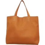 エルメス ドゥブルセンス45 トートバッグ レザー □R刻印