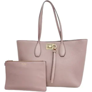 サルヴァトーレ・フェラガモ ガンチーニ トートバッグ レザー