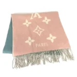 ルイ・ヴィトン モノグラム エシャルプレイキャビックグラディエント マフラー カシミヤ M70668