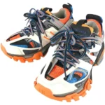 バレンシアガ スニーカー メッシュ レザー