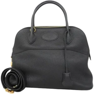 エルメス ボリード31 ハンドバッグ レザー A刻印 ゴールド金具