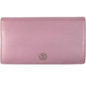 シャネル ココボタン 財布 レザー