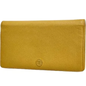 シャネル ココボタン 財布 レザー