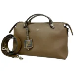 フェンディ ズッカ バイザウェイ ハンドバッグ レザー